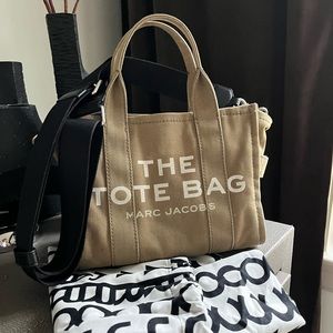 Marc Jacobs original khaki tote bag